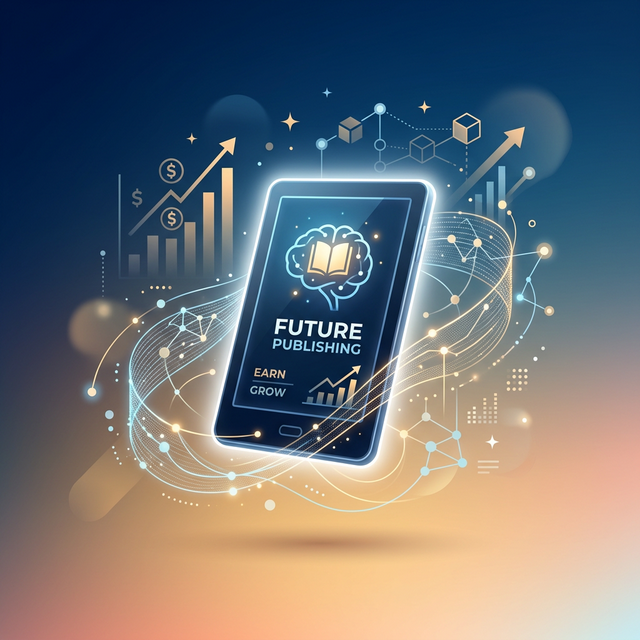 Kindle出版とAIの将来性を象徴するイメージ