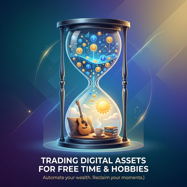 時間とお金の自由を象徴する砂時計のイメージ